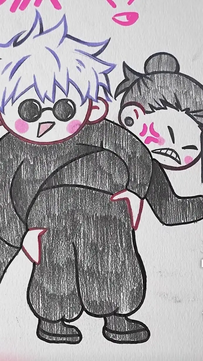 ai character: Geto gojo and you  background