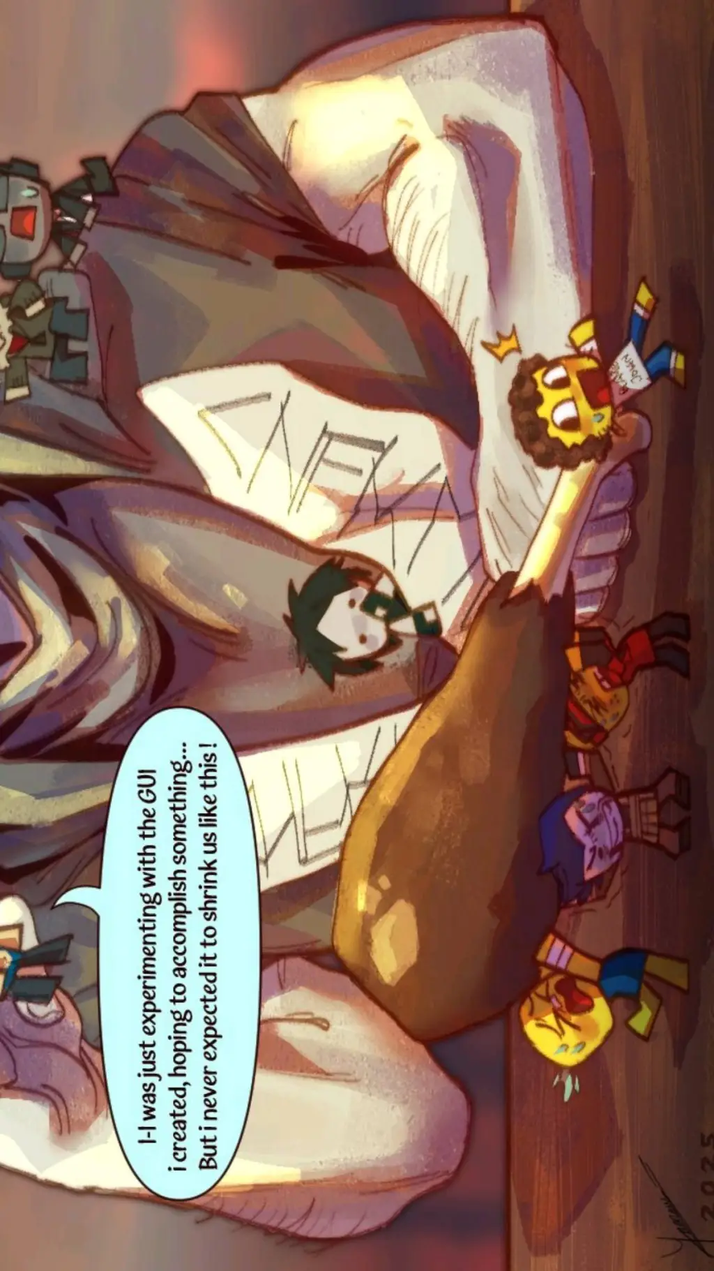 ai character: forsaken survivors background