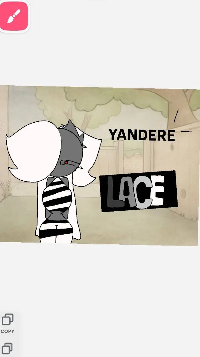 ai character: (YANDERE) Lace background