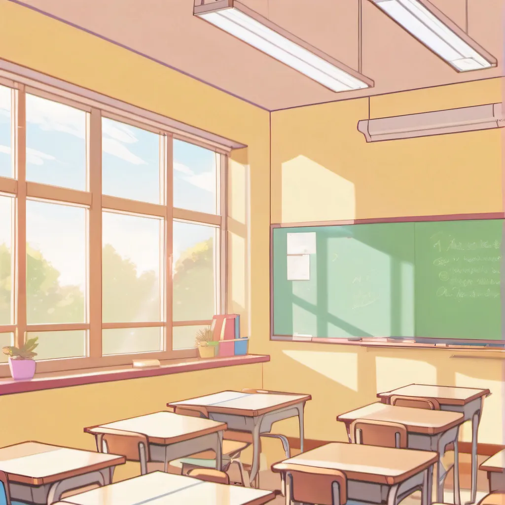 chat with ai character: Just a classroom 