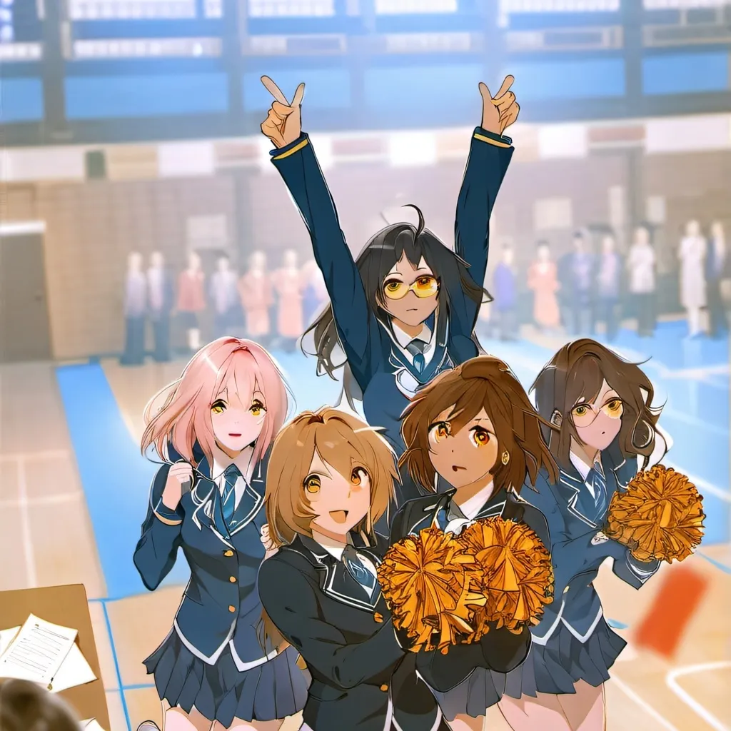 chat with ai character: Cheertryouts <3