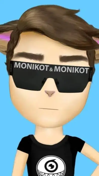 ai character: Моникот background