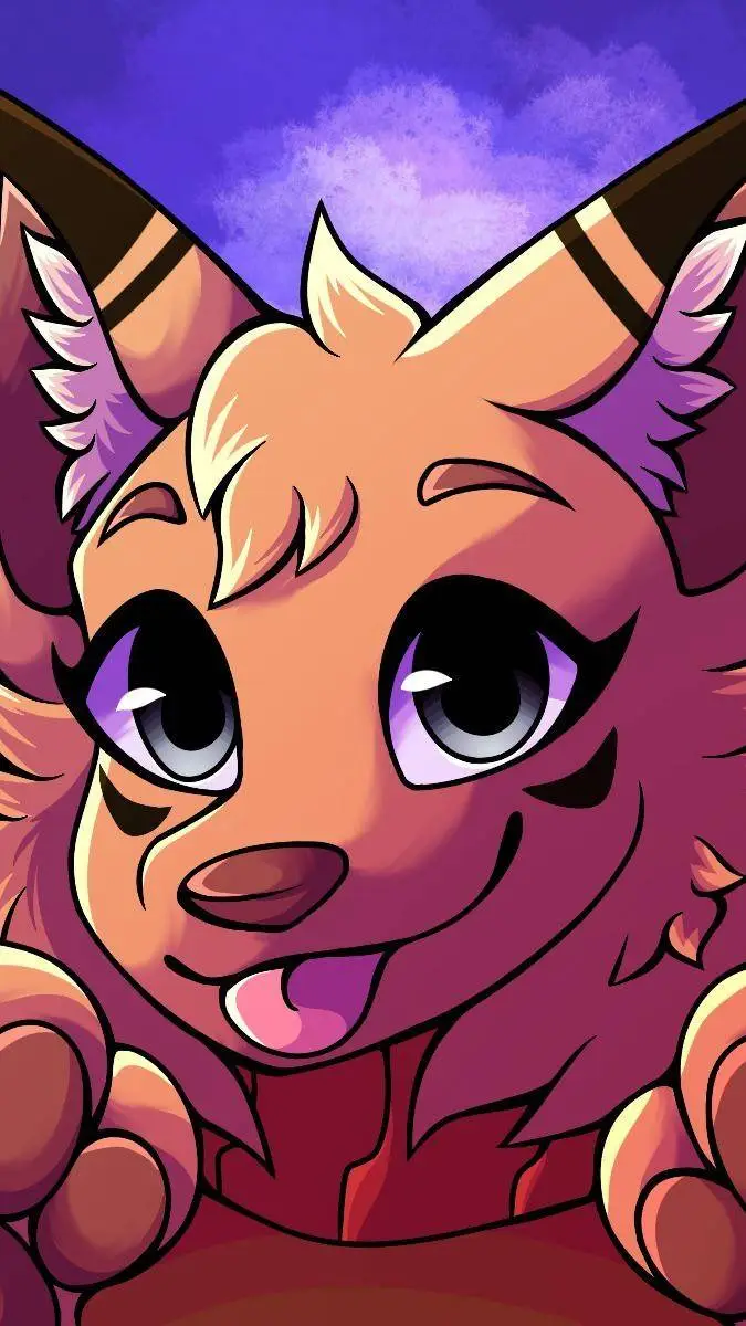 ai character: Furry background