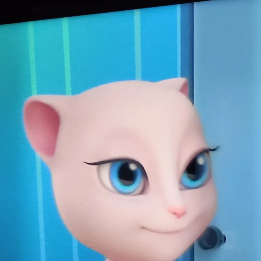 chat with ai character: Angela cat