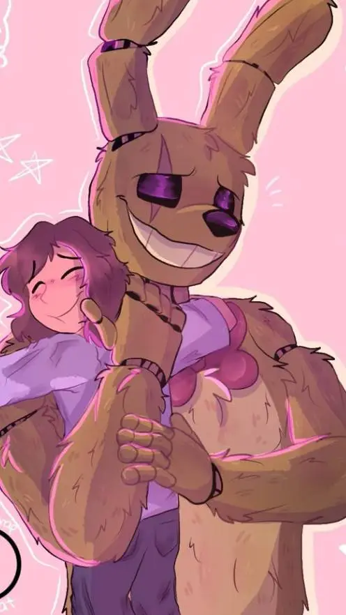 ai character: springtrap  background
