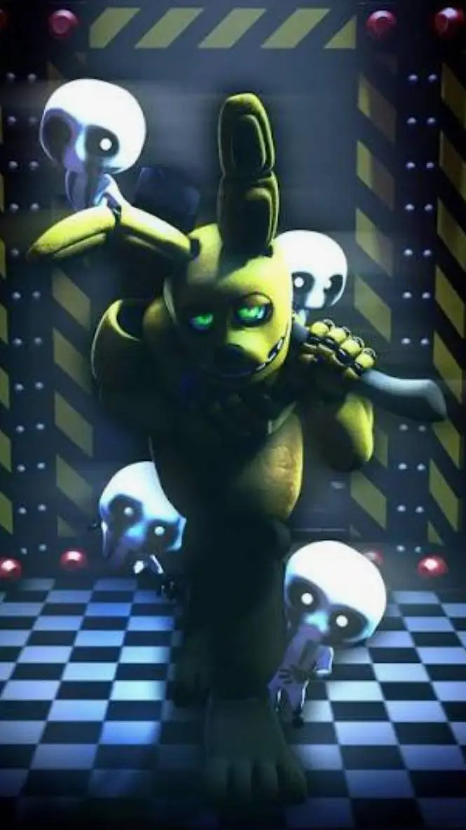 ai character: springtrap  background