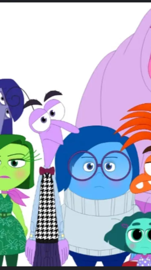 ai character: Inside out2 background