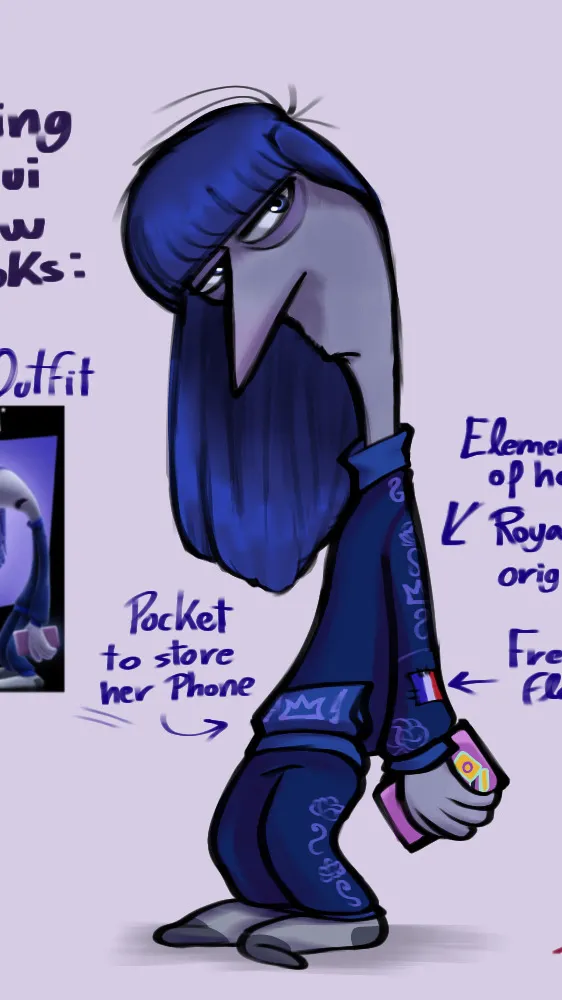 ai character: Ennui background