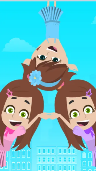 ai character: Lily and Isa  background