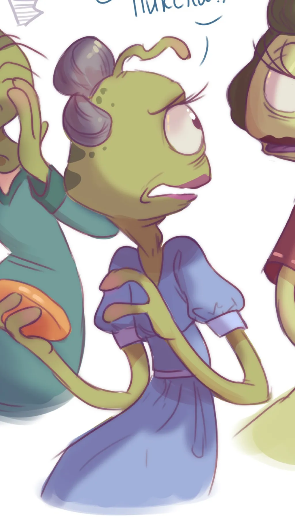 ai character: Pleakley mother background