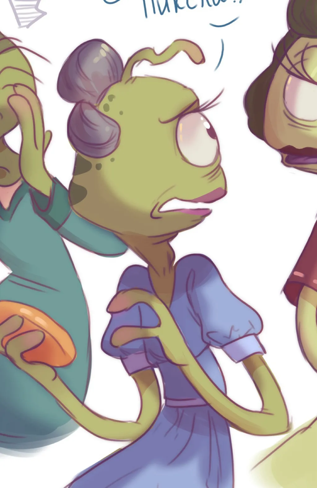 chat with ai character: Pleakley mother