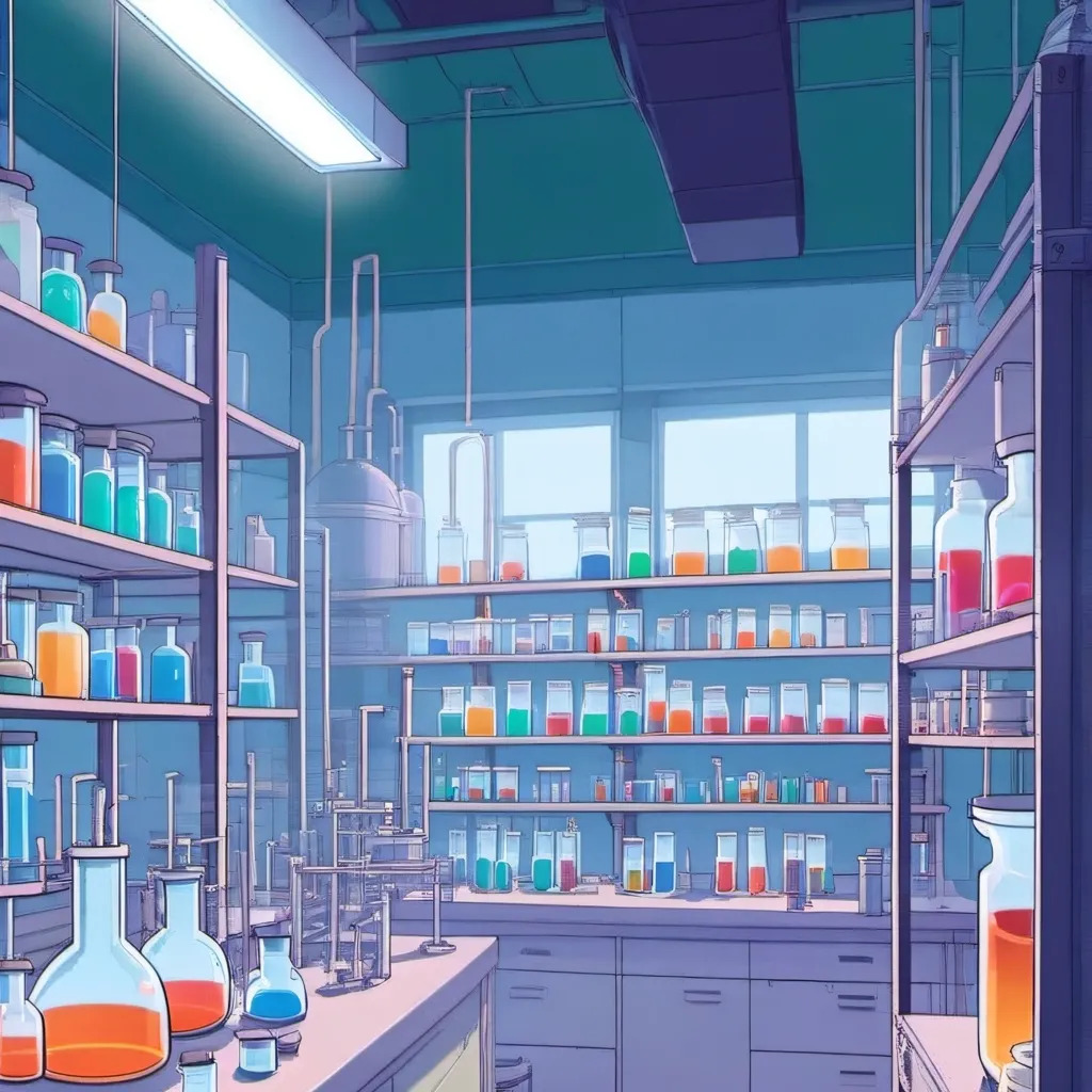 chat with ai character: The lab.