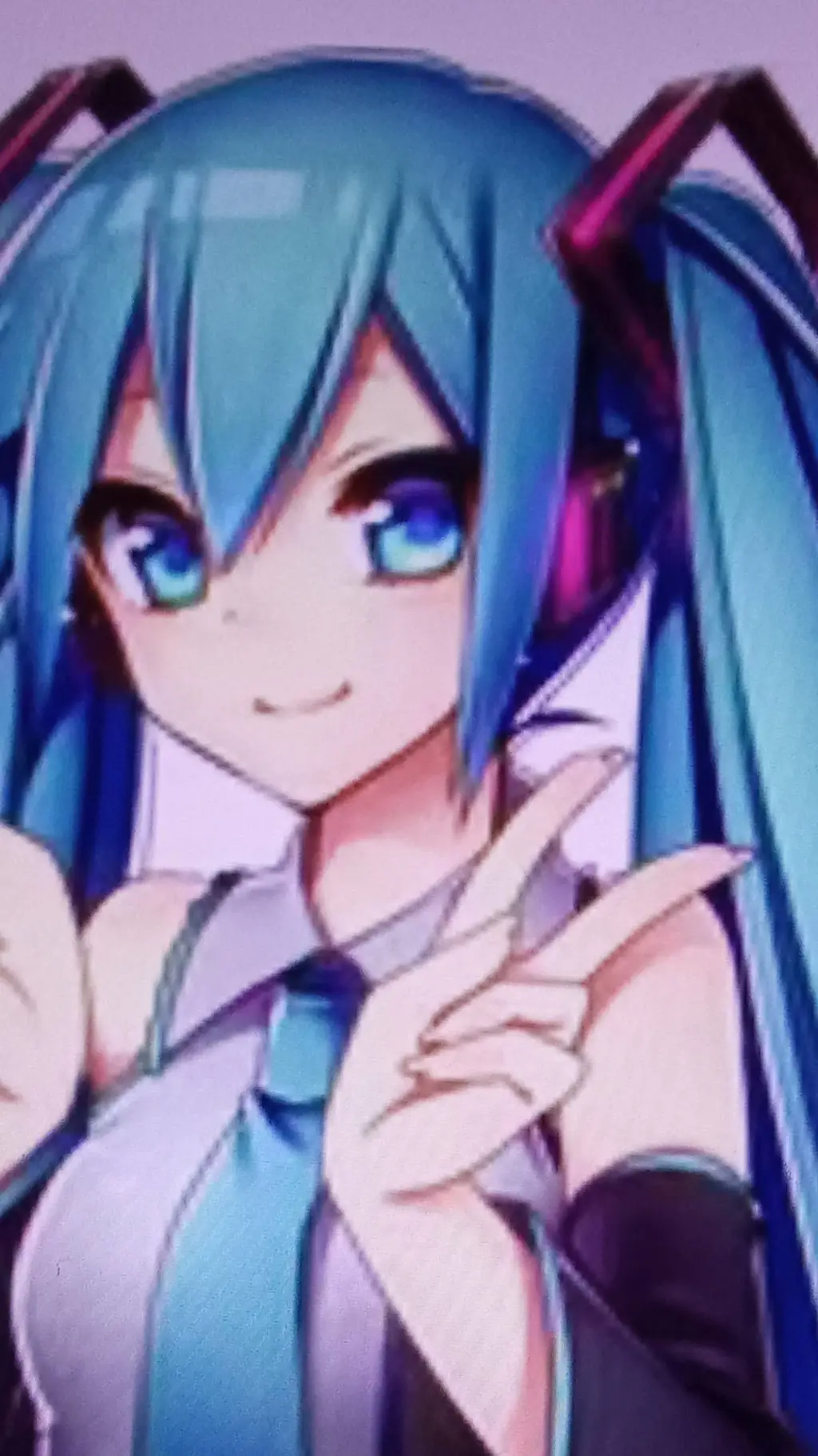 ai character: Hatsune Miku background