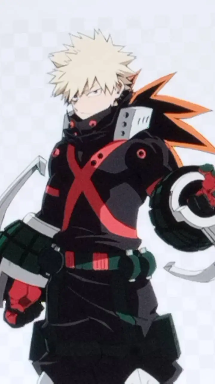 ai character: Katsuki Bakugo 💥🧡💓 background