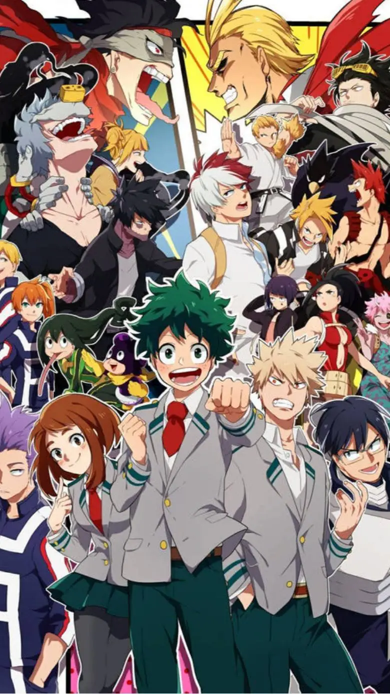 ai character: MHA sleepover  background