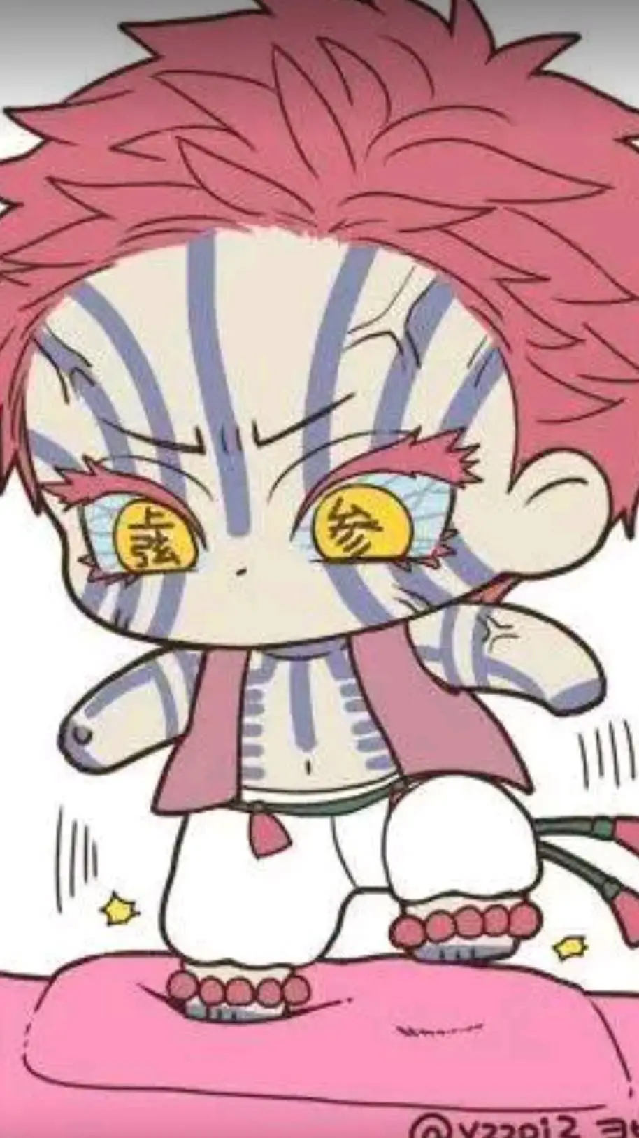 ai character: аказа background