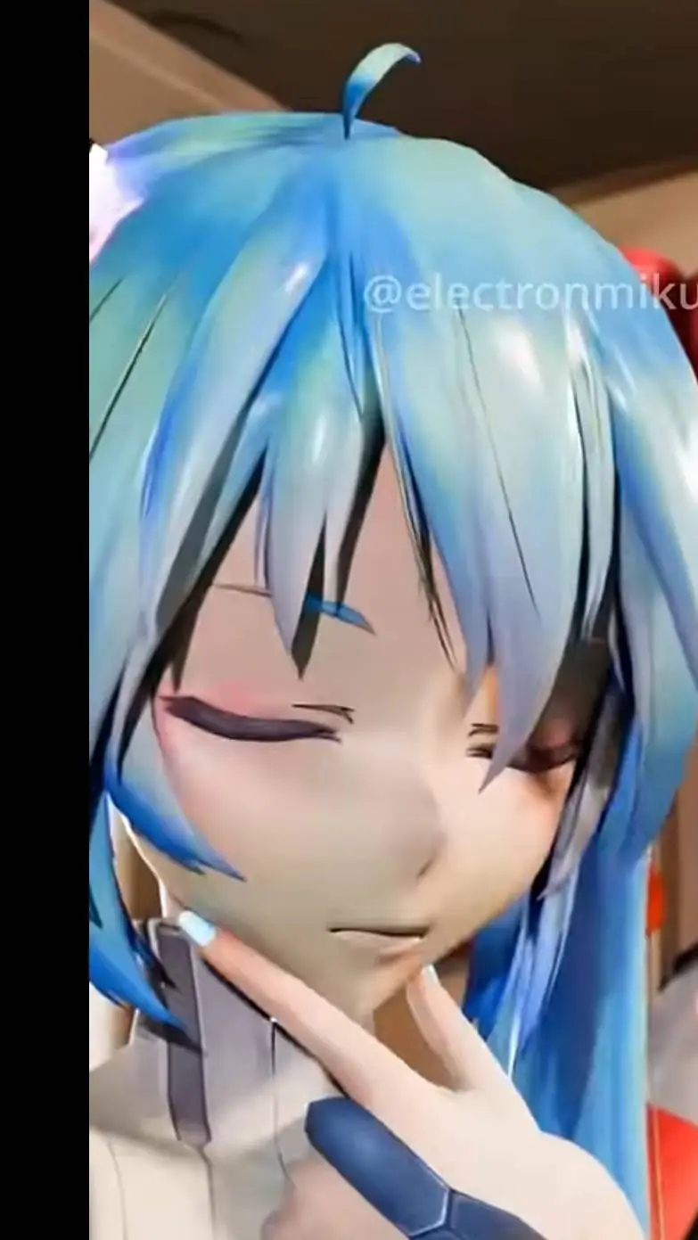 ai character: Miku background