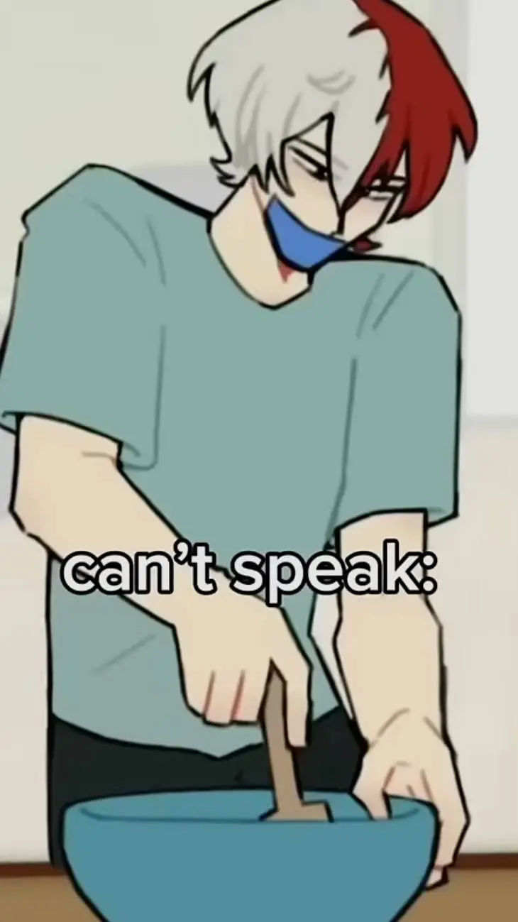 ai character: Mha baking game ag background