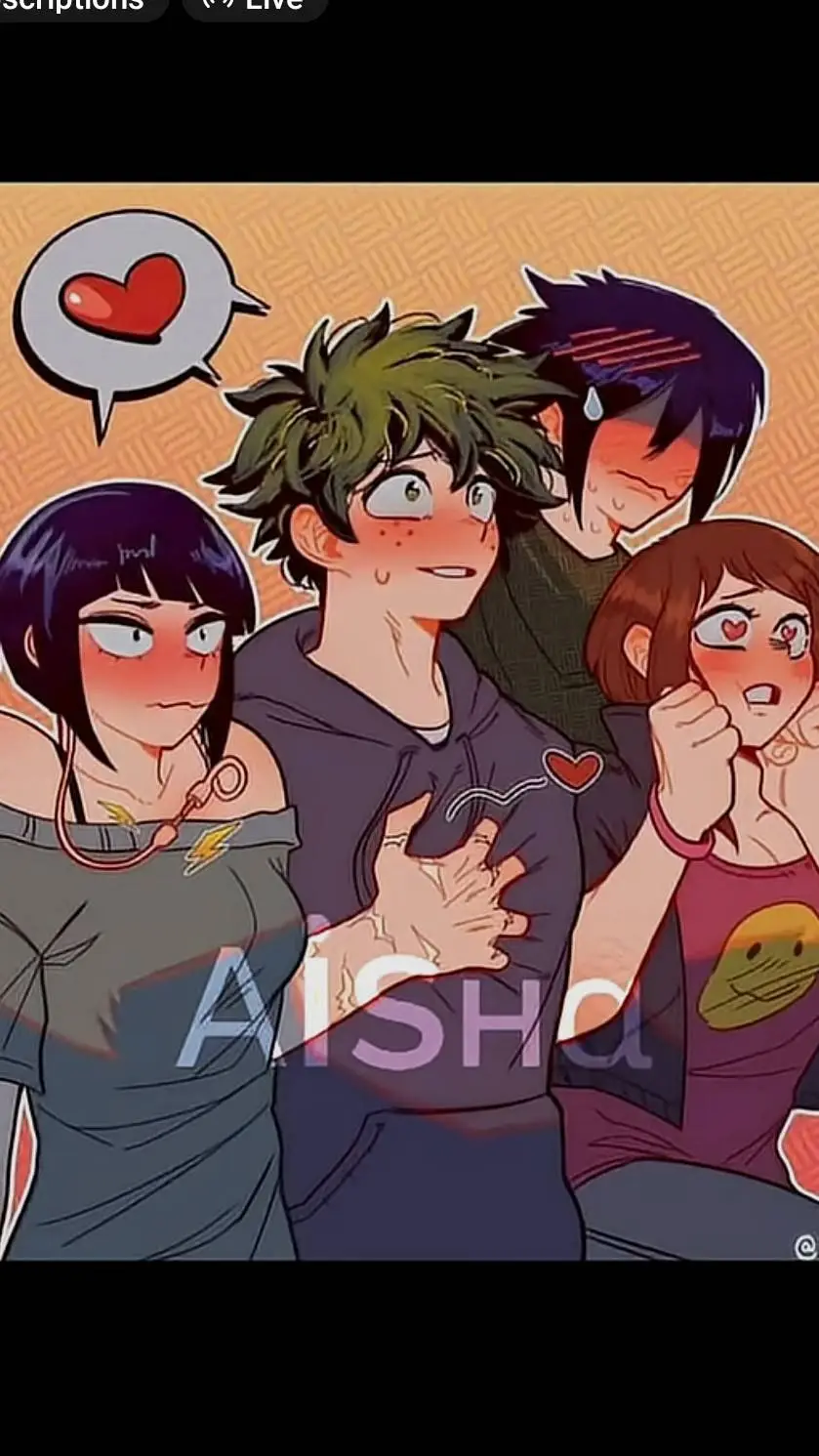 ai character: MHA x ships background