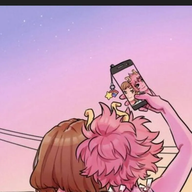 chat with ai character: Mina x Uraraka 