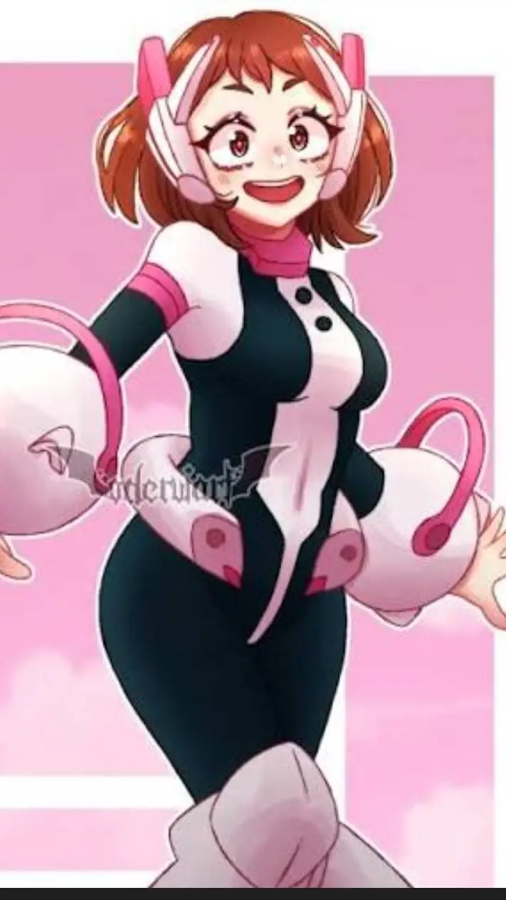 ai character: Uraraka  background