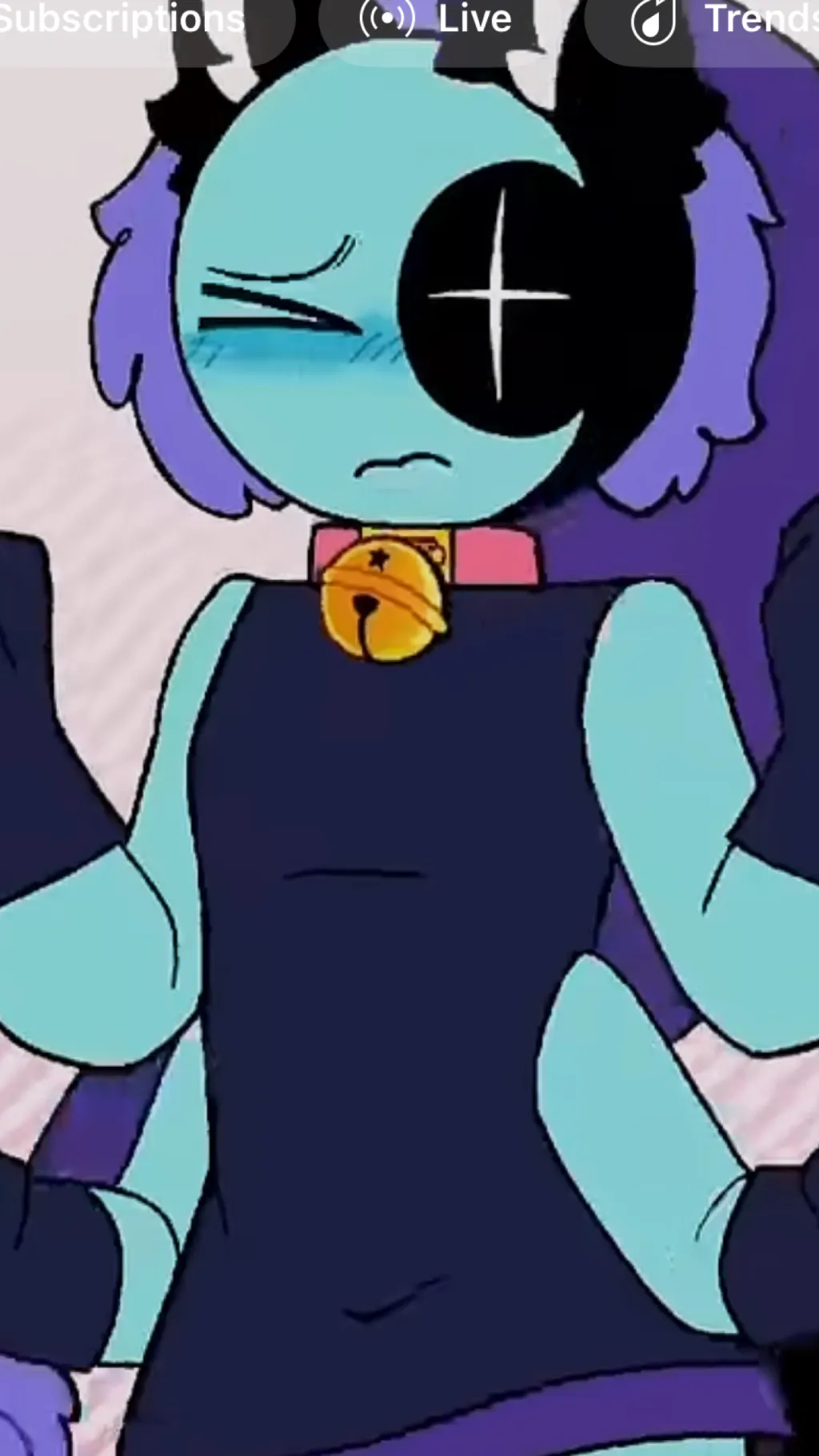 ai character: Sad Cat DanceAstro background
