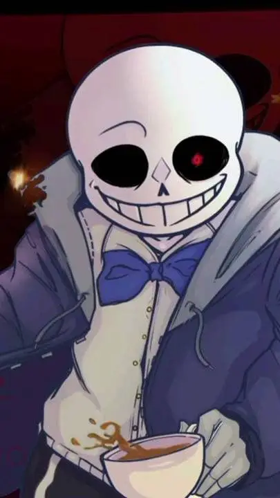 ai character: SuddenChanges!sans background