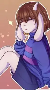 ai character: overtale!frisk background