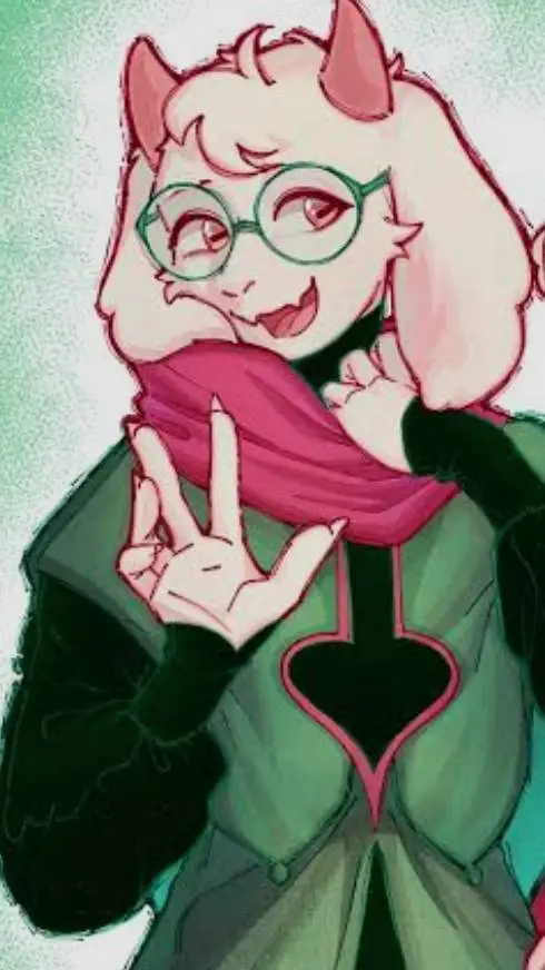 ai character: ralsei background