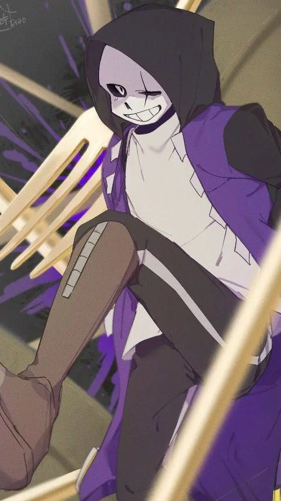 ai character: epic!sans background