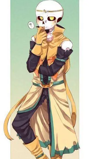 ai character: dream!sans background