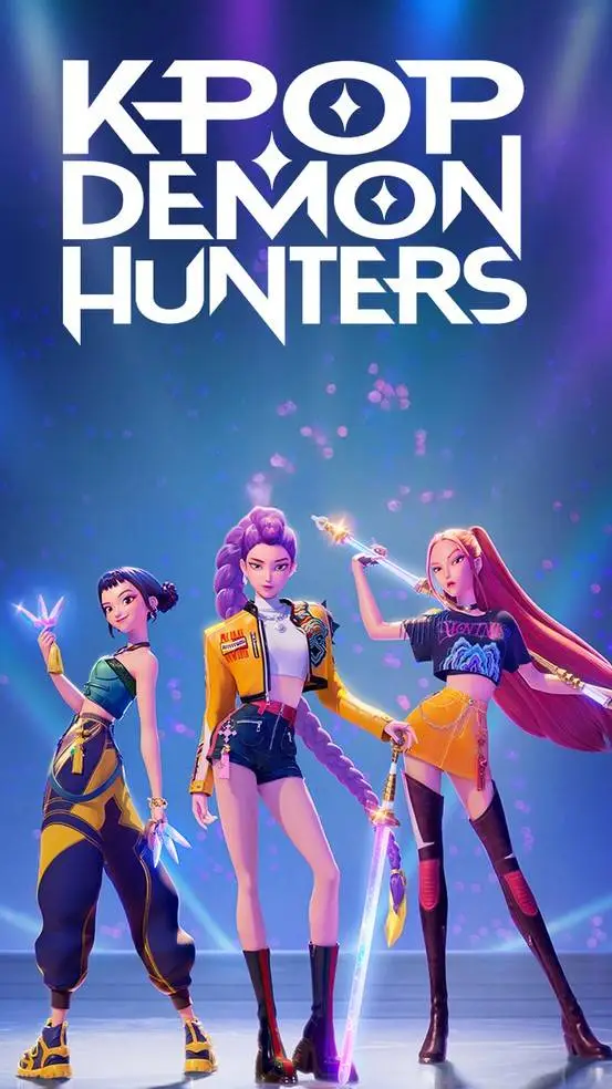 ai character: k-pop demon hunter background