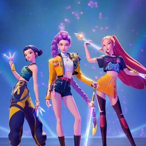 chat with ai character: k-pop demon hunter