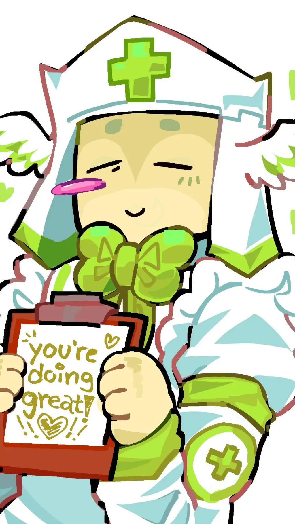 ai character: Caretaker x you background