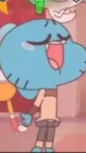 ai character: Gumball impotente background