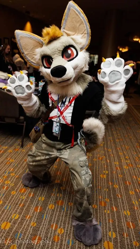 ai character: Furry background