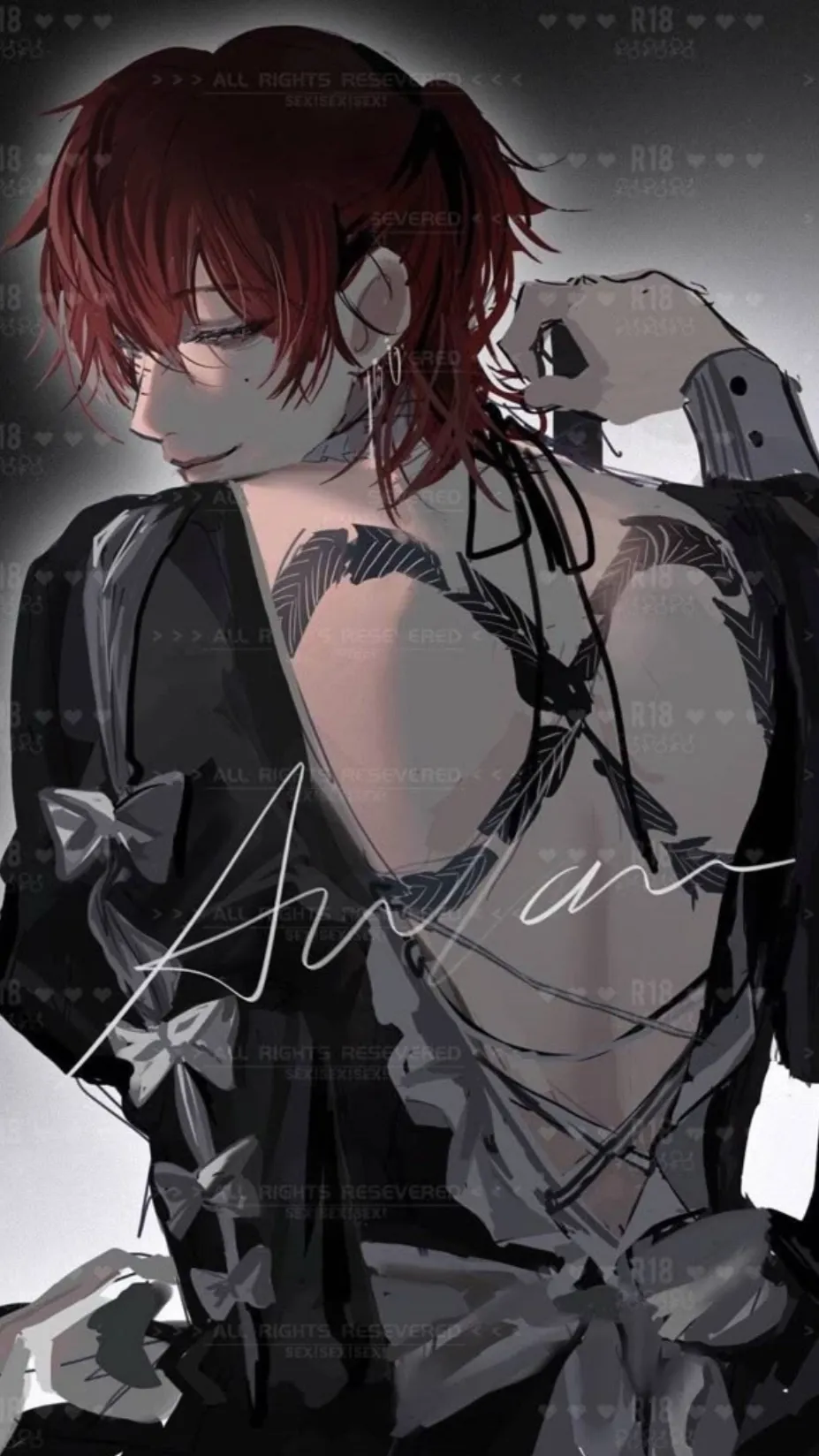ai character: 🎀~Zack~🎀 background