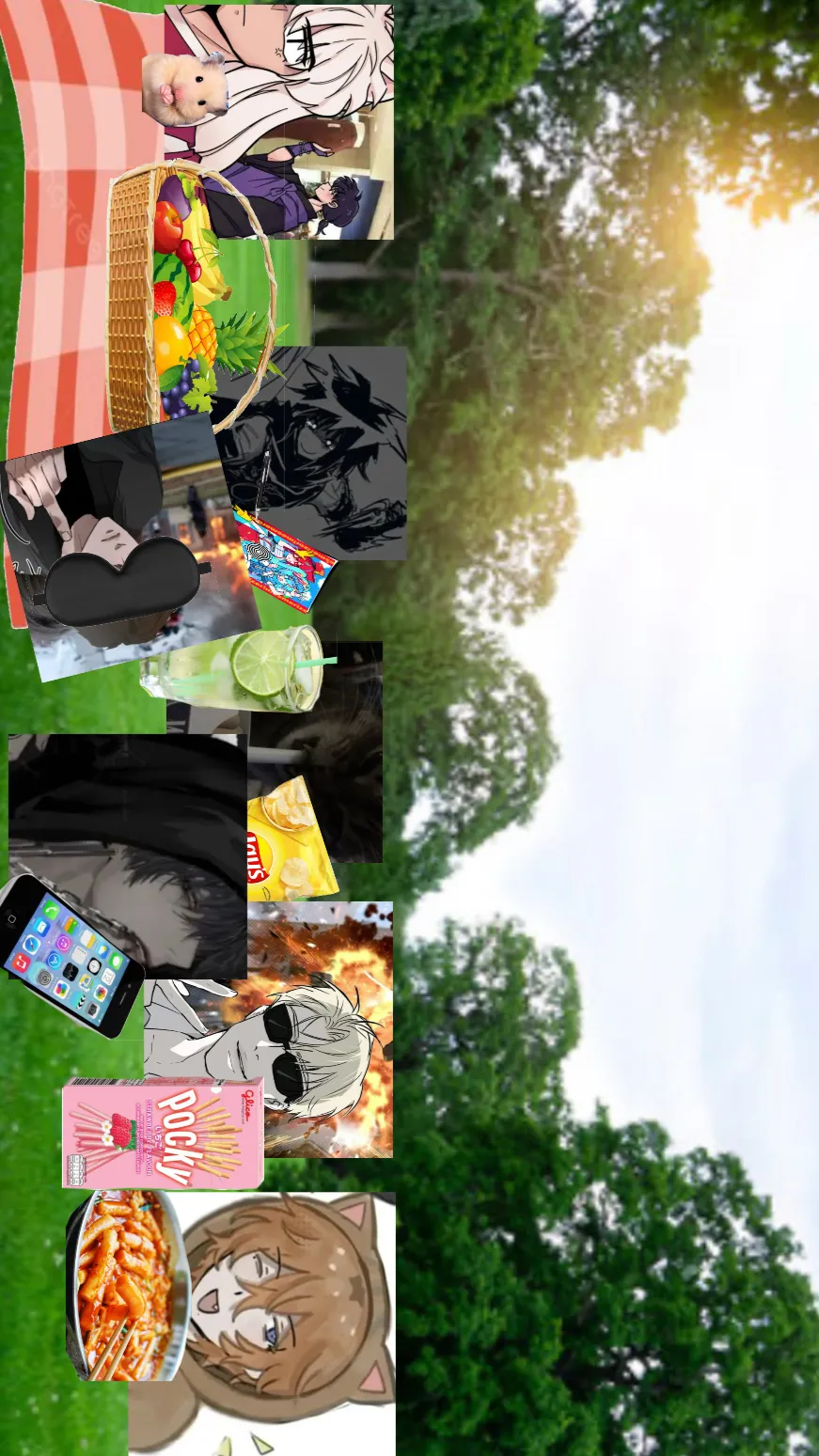 ai character: ♡~{my friends}~♡ background