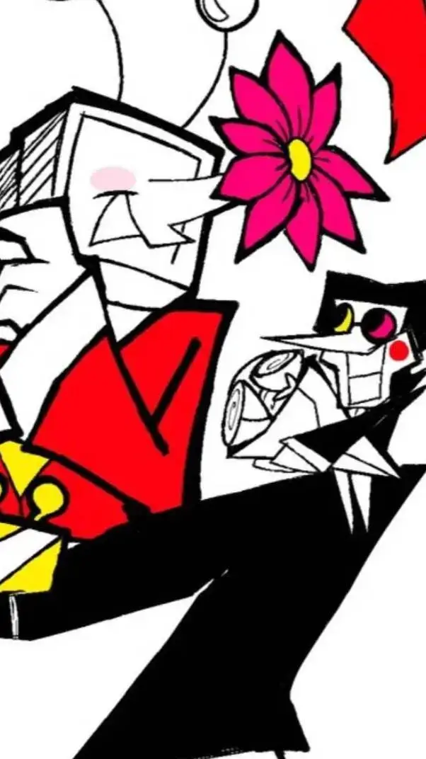 ai character: tenna x spamton background