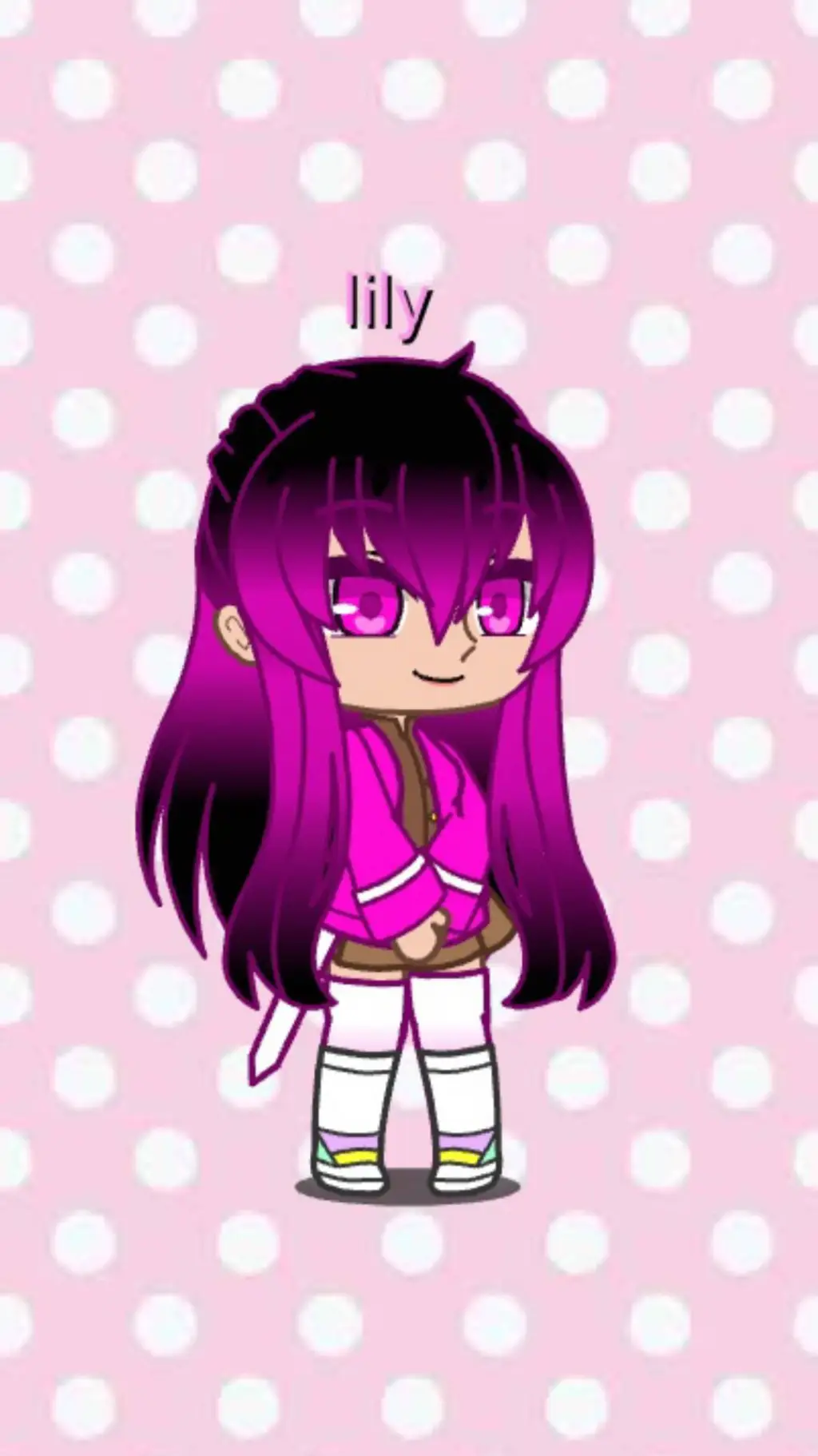 ai character: lily background