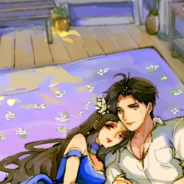 chat with ai character: sleep over