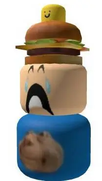 ai character: pizzaburger background