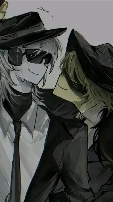 ai character: Double Fedora background