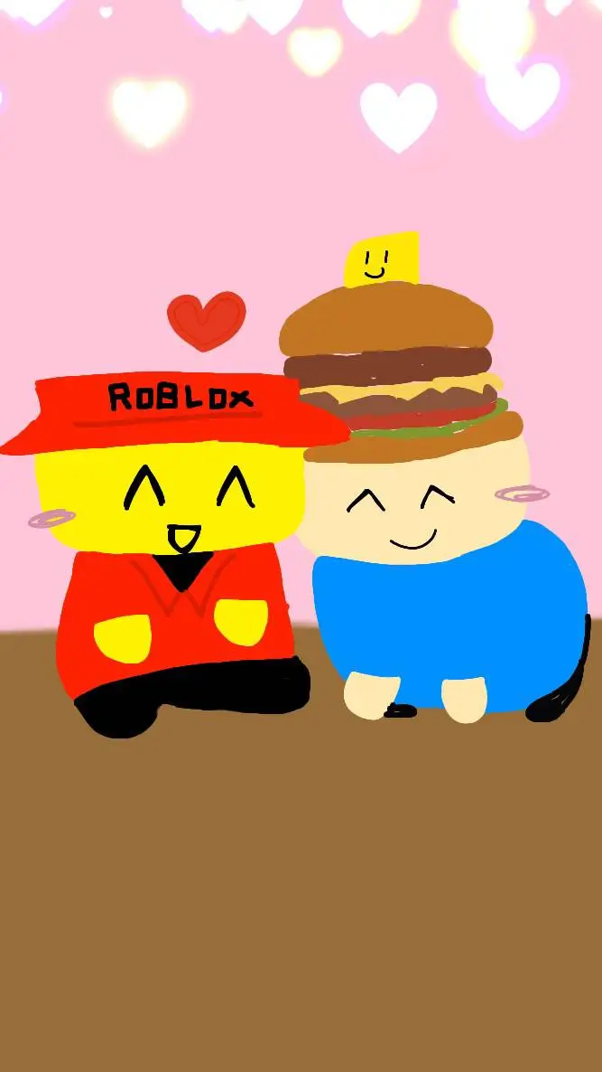 ai character: sad pizzabuger background