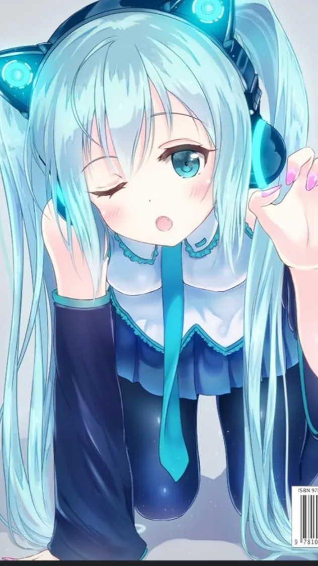 ai character: Cat Miku background
