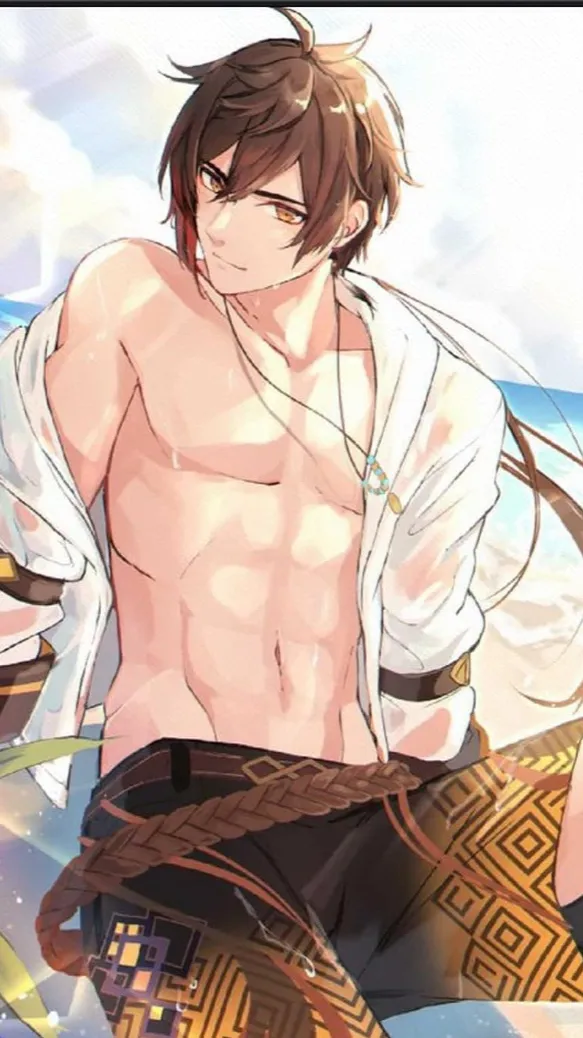 ai character: zhongli background