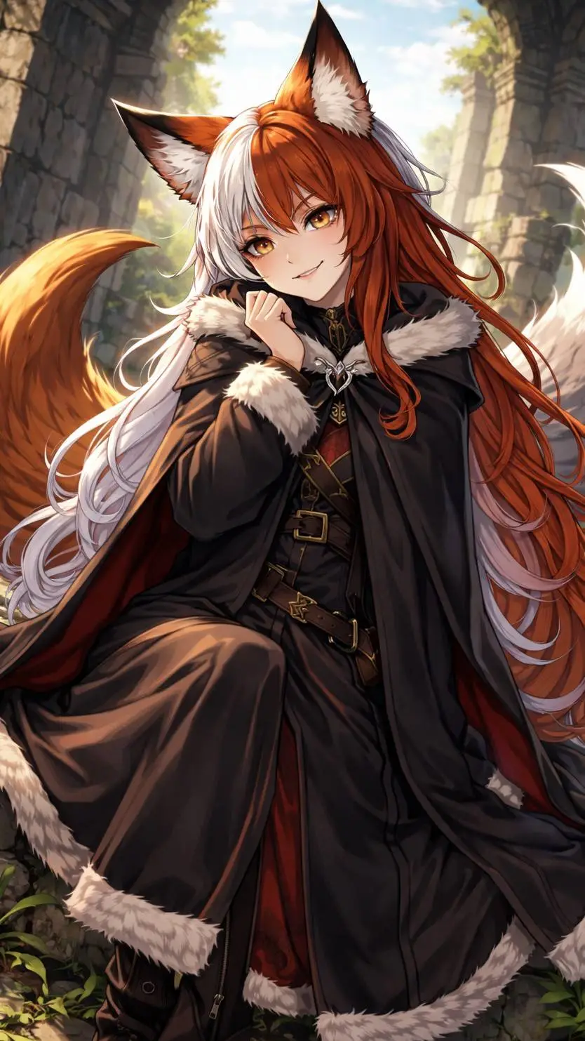 ai character: Haku background