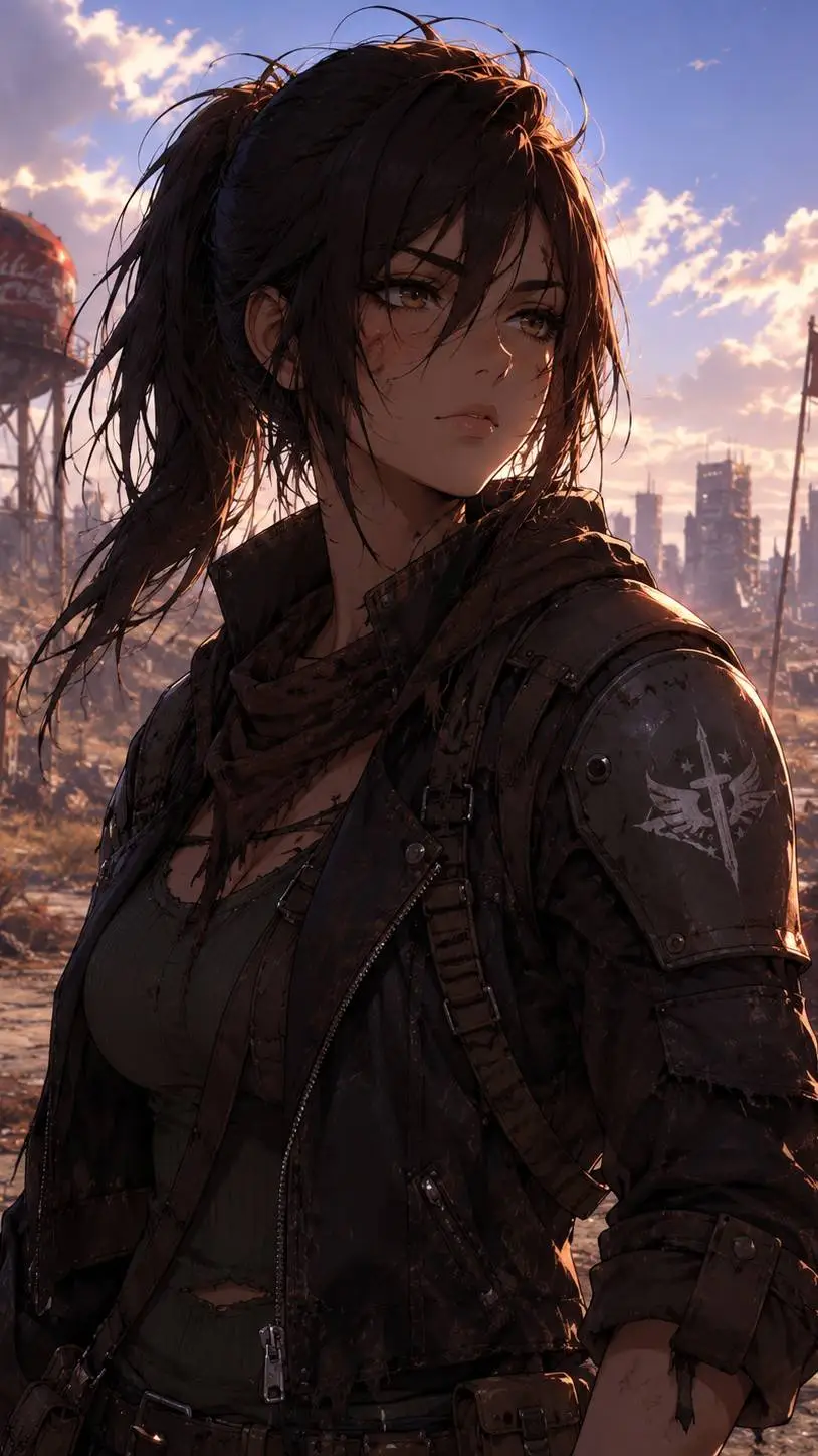 ai character: Riley(Söldnerin) background