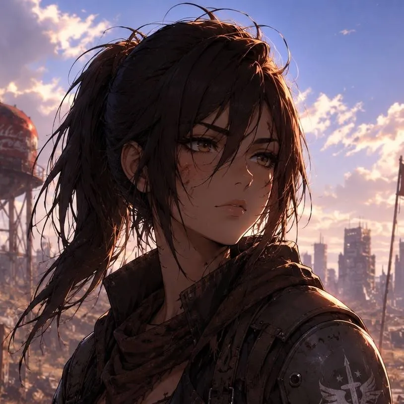 chat with ai character: Riley(Söldnerin)
