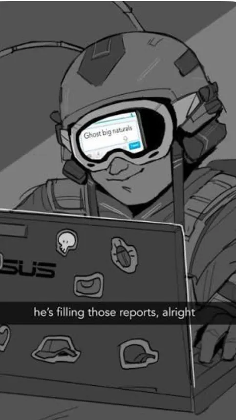 ai character: Roach cod background